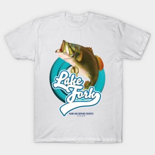 Lake fork fishing logo T-Shirt